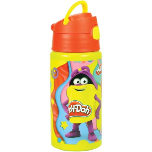 Play-Doh Happy aluminium bottle with hook 500 ml
