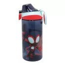 Spiderman Spidey Web plastic straw bottle with clip 450 ml