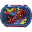 Spiderman Splotch sandwich box + cutlery set