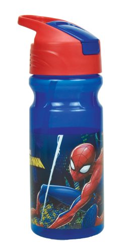 Spiderman Plastic Bottle with Straw (500 ml)