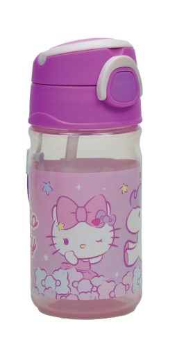 Hello Kitty Unicorn plastic Bottle with Strap (350ml)