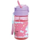 Hello Kitty Unicorn plastic bottle with hook 350 ml