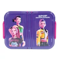   K-pop Demon Hunters Girls multi-compartment lunch box, sandwich box