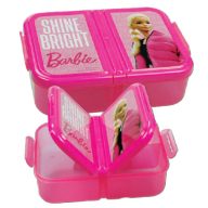   Barbie Shine Bright multi-compartment lunch box, sandwich box