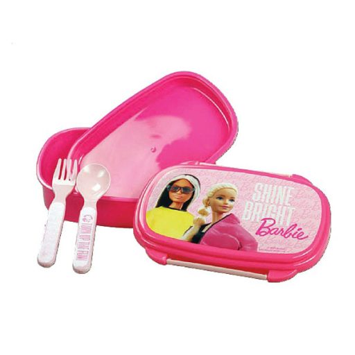 Barbie Shine Bright sandwich box + cutlery set