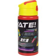 Hot Wheels Race aluminum bottle with hook 500 ml
