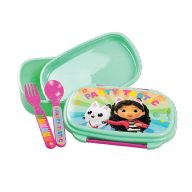 Gabby's Dollhouse Color Fade sandwich box + cutlery set