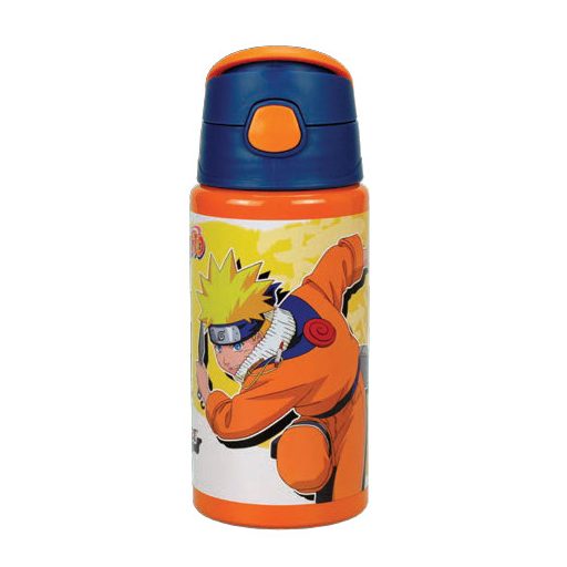 Naruto Fire aluminum bottle with clip 500 ml