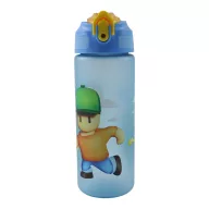 Stumble Guys Hat plastic matte straw bottle 600 ml