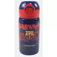 FC Barcelona Barca aluminum water bottle with straw 500 ml