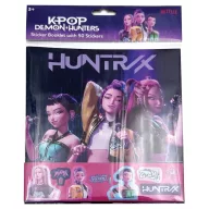K-pop Demon Hunters Hunter X Sticker album with 50 stickers
