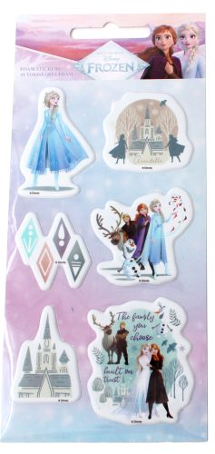 Disney Frozen Castle puffy sponge sticker set