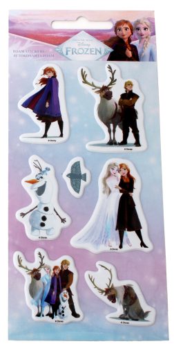Disney Frozen Bird puffy sponge sticker set