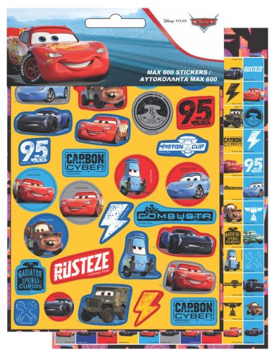 Disney Cars 600 pieces sticker set