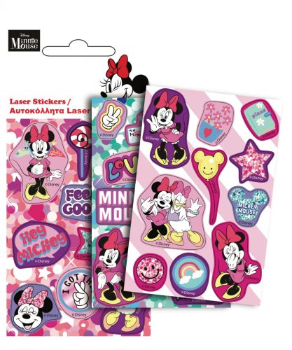 Disney Minnie holographic sticker set
