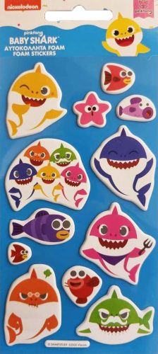 Baby Shark puffy sponge sticker set