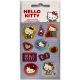 Hello Kitty Apple hologram sticker set