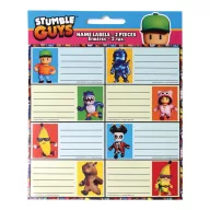Stumble Guys Killer Size notebook label set of 16