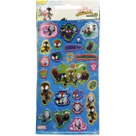 Spiderman Spidey Dino Worlds holographic sticker set