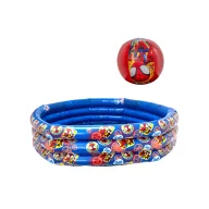   Spiderman Spidey Friends 3-ring children's pool and beach ball set