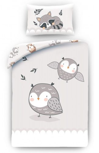 Owl Kids Bed Linen 100×135cm, 40×60 cm