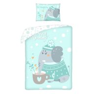 Elephant kids bedding set 100×135cm, 40×60 cm