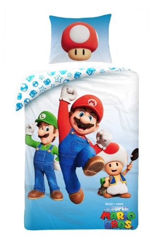 Super Mario Power-Up Bed linen 140×200 cm, 70×90 cm Microfibre