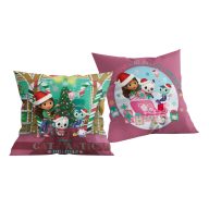   Gabby's Dollhouse Cat-tastic Holiday Christmas decorative pillow 40x40 cm
