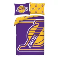   Los Angeles Lakers Logo bedding set 140×200cm, 70×90 cm microfibre