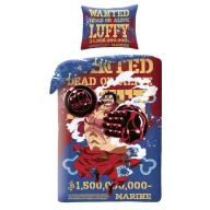   One Piece Wanted bedding set 140×200cm, 70×90 cm microfibre