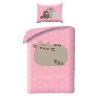   Pusheen Loaf You bedding set 140×200cm, 70×90 cm microfiber