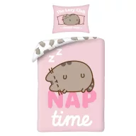   Pusheen Nap Time bedding set 140×200cm, 70×90 cm microfibre