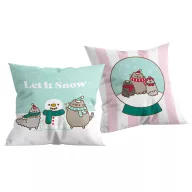 Pusheen Let It Snow decorative pillow 40x40 cm