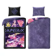   K-pop Demon Hunters Honmoon double-sided bed linen set 140×200 cm, 70×90 cm microfiber