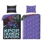  K-pop Demon Hunters Take Down microfibre bedding set 140×200 cm, 70x90 cm