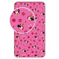 Disney Minnie Hearts fitted sheet 90x200 cm