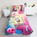 SpongeBob BikiniBottom bedding set 140x200cm, 70x90 cm