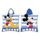 Disney Mickey Stripe beach towel poncho 50x115cm