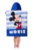 Disney Mickey Stripe beach towel poncho 50x115cm