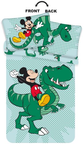 Disney Mickey Dino Kids Bedlinen (small) 100×135 cm, 40×60 cm