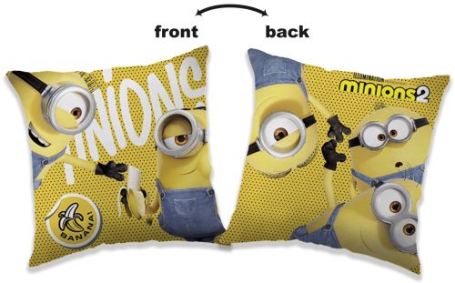 Minions Banana Cushion, Decorative cushion 40*40 cm