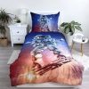 Astronaut Surf Bed Linen Microfiber 140×200cm, 70x90 cm microfibre