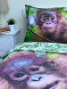 Orangutan Bed Linen 140×200cm, 70×90 cm