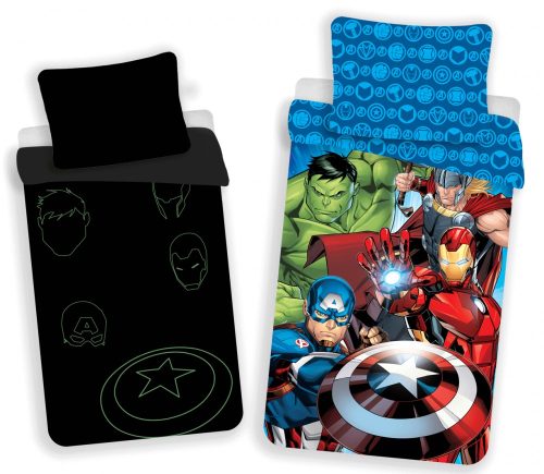 Avengers Assemble Glow-in-the-dark Bed linen 140×200cm, 70x90cm