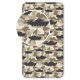 Tank Camouflage Fitted Sheet 90x200 cm
