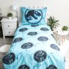 Jurassic World Dinosaur Tracker Glow-in-the-Dark Bed linen Set 140×200cm, 70*90cm