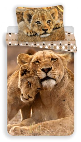 Lion Bed Linen 140×200cm, 70×90 cm