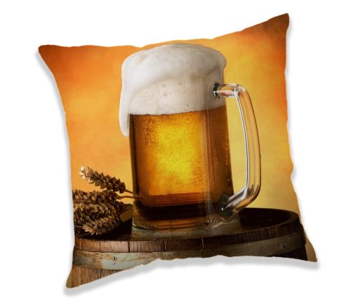 Beer decorative pillow 40x40 cm