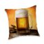 Beer decorative pillow 40x40 cm