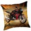Motorbike decorative pillow 40x40 cm